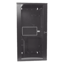 Gabinete de Montaje en Pared / 26 UR / 635mm (2.08 ft) Profundidad / Ventana de Seguridad / 350 lb Capacidad / EIA 19in