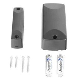 Sensor Magnético Inalámbrico para Exterior / IP56 / Gap 7.5 cm / Entrada Auxiliar NC/C/NO / -40°C a 60°C / Batería 10 Años / 345 MHz