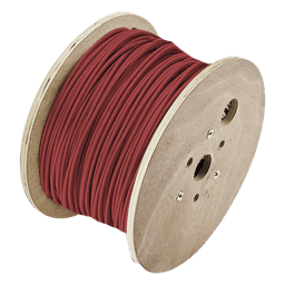 Bobina de 305 Metros (1000 Pies) de Alambre / 2 x 16 AWG / Riser / Para Aplicaciones de Incendio FPLR / Blindado Sólido Color Rojo