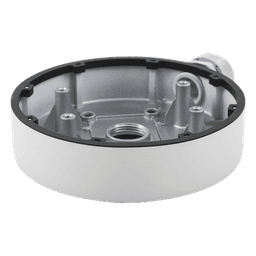 Caja de Conexiones para Cámara Domo / Aluminio / Ø155 mm × 36 mm (Ø6.1' × 1.42') / Carga 2 kg (4.4 lb) / Interior y Exterior