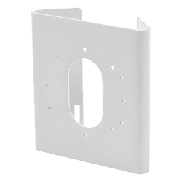 Montaje en Poste para Cámara IP / Acero Inoxidable / Compatible DS-2CD26 / Exterior / Blanco