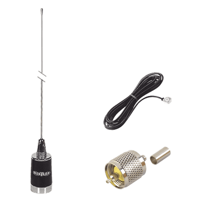 kit de antena móvil en UHF 430-450 MHz, Incluye LMG4305 + CHMB + RFU505