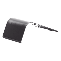  Bajada para cable de 100 mm de ancho, con baño de pintura epóxica en color NEGRO