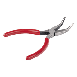 Pinza Punta Curva / 5 pulgadas / Mango Forrado Plástico / Diseño Ergonómico