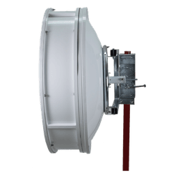 Blindaje Aislante para Antena / Diámetro 100 cm / Ganancia +1 a 2 dB / Radomo de Poliestireno / Reducción de Lóbulos Laterales / Protección Climática