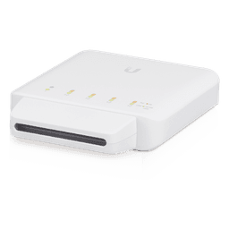 Switch PoE semi-exterior / 5 puertos Gigabit / 1 entrada 802.3bt + 4 salidas 802.3af / IP55 / 46W / Montaje pared o poste