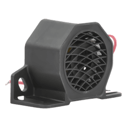 Alarma de Reversa Vehicular / 102 dB(A) / 12-24 VDC / IP64 / SAE F / Tono Dual y Doble