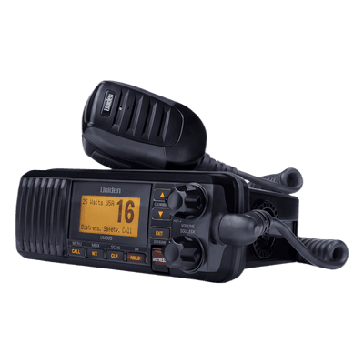 Radio Móvil Marino VHF / 25W / DSC Clase D con GPS / IPX4 / Pantalla LCD / Triple Watch