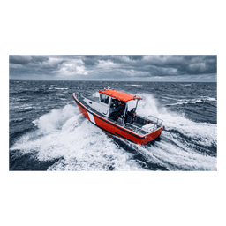 Radio Móvil Marino VHF / 25W / DSC Clase D con GPS / IPX4 / Pantalla LCD / Triple Watch
