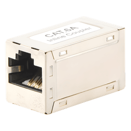 Acoplador STP Cat6A Hembra RJ45 a RJ45 Hembra