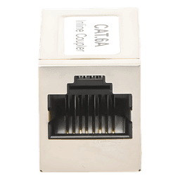Acoplador STP Cat6A Hembra RJ45 a RJ45 Hembra