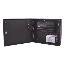 Controlador de Acceso 2 Puertas / 3,000 Huellas 30,000 Tarjetas / TCP/IP / Gabinete y Fuente 12V 5A