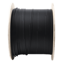 Carrete de Fibra Óptica Aérea Drop / 1 km / G.657A2 Bifibra / LS0H / Span 80 / 3,280 pies