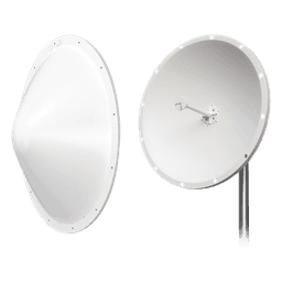 Kit de Antena y Radomo / 28 dBi / 4.9 a 6.5 GHz / N-Macho / Alcance 15 km / Cables RF Incluidos