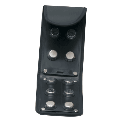 Cartera de Piel Para 10 Eventos, Diseño Ligero y Compacto, Compatible con Lector DigiTool GC-01