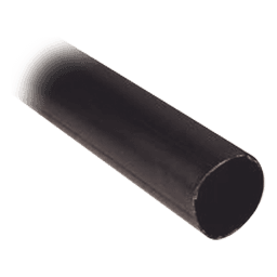 Tubo Termoencogible / 1.5 in (38.10 mm) / Relación 2:1 / Poliolefina / 1.2 m / -55°C a +135°C / Negro