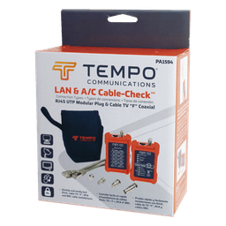 Tester Profesional para Mapeo de Cables de Red/Coaxiales