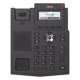 Teléfono IP / 2 Líneas SIP / Pantalla LCD 128x48 / Audio HD G.722 y Opus / Conferencia 3 Vías / PoE 802.3af / OpenVPN / Soporte EHS