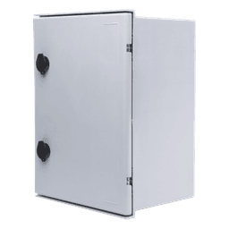 Gabinete de Poliéster / IP65 / 300 x 400 x 200 mm / Carga 30 kg / Placa Trasera Incluida / Cerradura con Llave