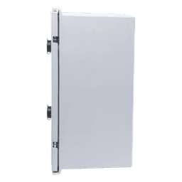 Gabinete de Poliéster / IP65 / 300 x 400 x 200 mm / Carga 30 kg / Placa Trasera Incluida / Cerradura con Llave
