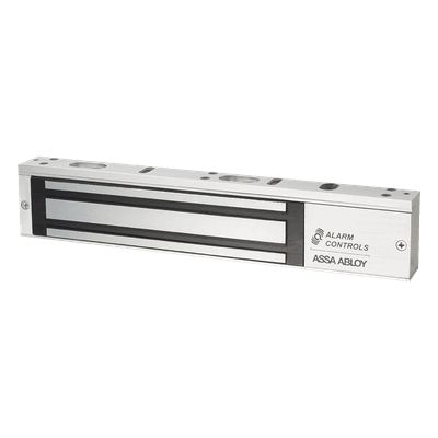 600 lbs Chapa Magnética, Garantía de Por Vida, Sensor de Puerta y LED / Sensor Bondstat y DPS