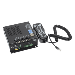 Sirena Vehicular H2 Covert ™ de 200W de Potencia, Con Controlador Unimando de 14 Botones Para Control de Tonos, 7 Salidas Auxiliares y Micrófono