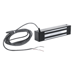 Chapa Magnética / 600 lbs (272 kg) / Acero Inoxidable Cepillado / Sellado Intemperie / -40 a +60°C (-40 a +140°F) / 12/24 VDC