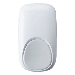 Sensor de movimiento Dual Tec V-Plex con óptica de espejo y protección anti-máscara