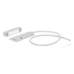 Contacto Magnético Cableado de Uso Rudo / Gap 6.5 cm / Carcasa de Metal / Puertas y Cortinas Metálicas / NC