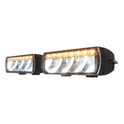 Luz LED de trabajo DOT, 12-24 V, con arnés de 10'