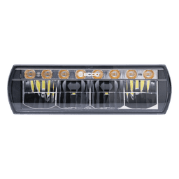 Luz LED de trabajo DOT, 12-24 V, con arnés de 10'