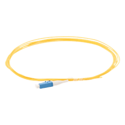Pigtail de Fibra Óptica / LC/UPC / Monomodo OS1/OS2 / Simplex / 2 Metros (6.56 Pies) / Tight Buffer 900 µm