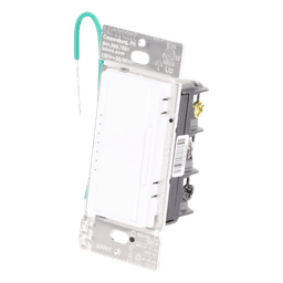Atenuador de Pared Maestro RF PRO / 250 W LED / 500 W Incandescente / Fase Seleccionable / Neutro Opcional / RadioRA 2 y 3 / RF 431-437 MHz