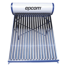 Bóiler Solar de 180L, Baja Presión con 18 Tubos de Vacío de Mayor Resistencia y Termotanque Inoxidable de Grado Alimenticio 180 L Resistentes a Granizo de Hasta 25 mm/ l, Incluye Anodo de Magnesio