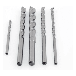 Juego de Brocas para Concreto / 5 Piezas / Zanco Recto / Carburo de Tungsteno / 3/16" a 1/2" / Compatible SDS-Plus 3/8" (10 mm)