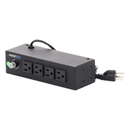 Regleta de Alimentación / 4 Contactos NEMA 5-15R / 120Vca / 10A Máx. / Montaje Escritorio o Pared