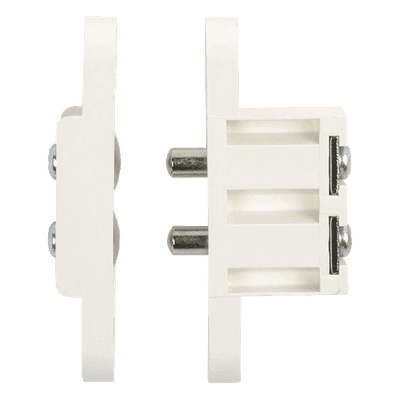 Contacto empotrable / 2 pines / 1.5A / 13x71mm / Calibre 22-18 / Latón niquelado