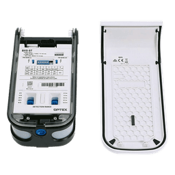 Sensor de Movimiento / 24 Metros de Detección / 100% Exterior / Serie Shield de Optex / Diseño Estético y Formal / Cableado / Compatible con cualquier panel de alarma