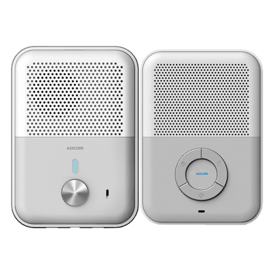 Kit de Audioportero Manos Libres / Frente de Calle a 4 Estaciones Interiores / Alimentación 120V / Consumo Máximo 2.6W / Montaje Superficial / Cable 4 Hilos Calibre 18