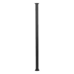 Poste Seccionado para Videovigilancia / 6 m (19.7 ft) / 3 Secciones / Base 140 mm / Espesor 3 mm / Brazo PTZ 500 mm / IP con Sellos / Color Negro