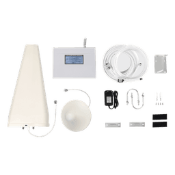 Kit Amplificador de Señal Celular DOBLE banda de frecuencia / Mejora las llamadas convencionales / Soporta los datos de las tecnologías 2G y 3G de TELCEL, AT&T y MOVISTAR / Cubre hasta 600 m².