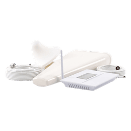 Kit Amplificador de Señal Celular DOBLE banda de frecuencia / Mejora las llamadas convencionales / Soporta los datos de las tecnologías 2G y 3G de TELCEL, AT&T y MOVISTAR / Cubre hasta 600 m².
