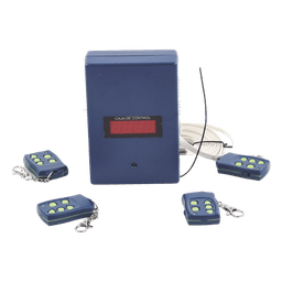 Receptor Inalámbrico Universal / 12/24 VCC/VCA / 1600 Usuarios / 30 m (98 ft) Alcance / 2 Relevadores