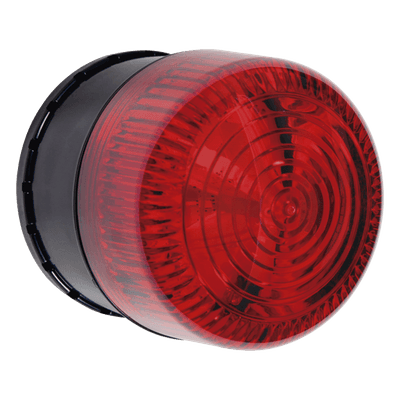 Microcontrolador SELECT-ALERT con Alarma Sirena/Estrobo para notificar Entradas/Salidas No Autorizadas y Emergencias, Color Rojo