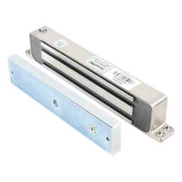 Chapa Magnética Electromagnética / 600 lbs (272 kg) / Montaje Superficial / IP68 / Dual 12V/24V DC / -10°C a +55°C