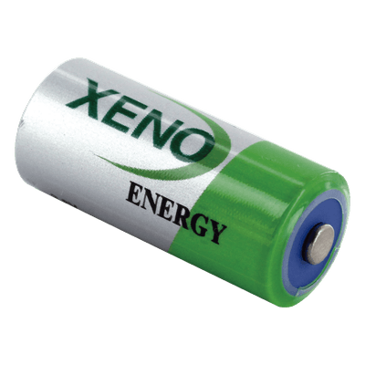 Batería de 3.6 Vcc 1.65 Ah / 14.5 mm diámetro / 33.5 mm alto / No recargable / Tamaño: 2/3AA