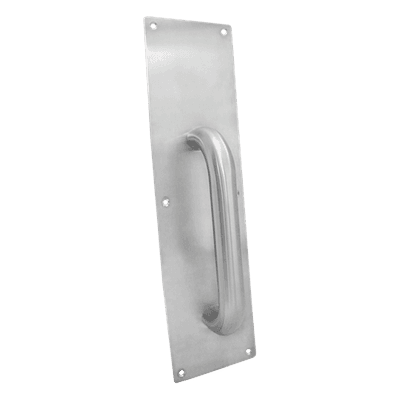 Push Plate con Jaladera para Puertas de Empuje