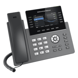 Teléfono IP / 10 Líneas SIP / 5 Cuentas / Pantalla 4.3" / Wi-Fi 5 Dual Band / Bluetooth / PoE Gigabit / 40 Teclas BLF