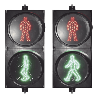 Semáforo Peatonal LED / Diámetro 20 cm / Iluminación RGB / IP65 / 5000 cd/m² / 85-265 VAC