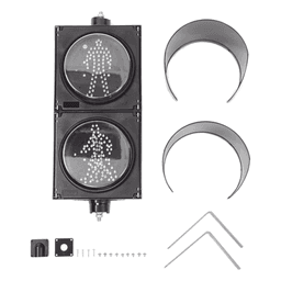 Semáforo Peatonal LED / Diámetro 20 cm / Iluminación RGB / IP65 / 5000 cd/m² / 85-265 VAC